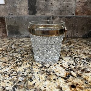 Vintage Wexford Glass Sugar Pail Individual Ice Bucket no chips or scratches
